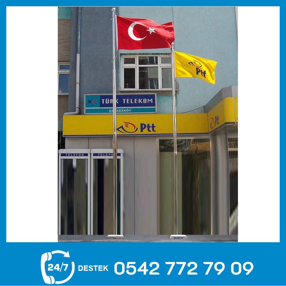 Bolu Paslanmaz Bayrak Direği